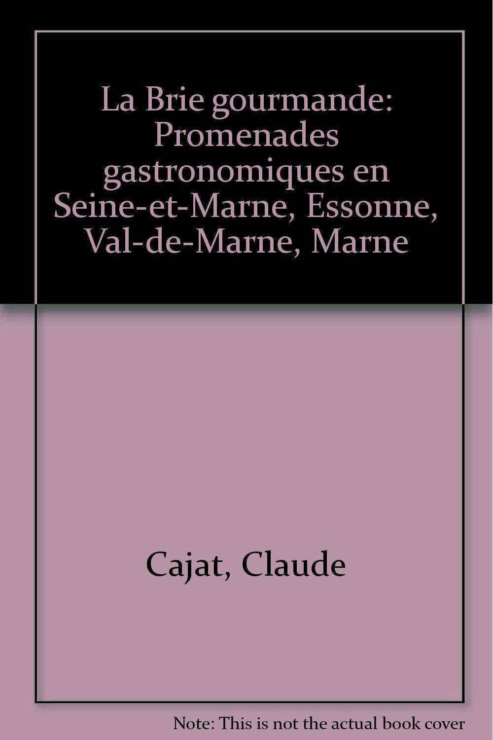 La Brie gourmande : Promenades gastronomiques en Seine-et-Marne, Essonne, Val-de-Marne, Marne Books