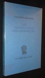 Dix petites pièces philosophiques book