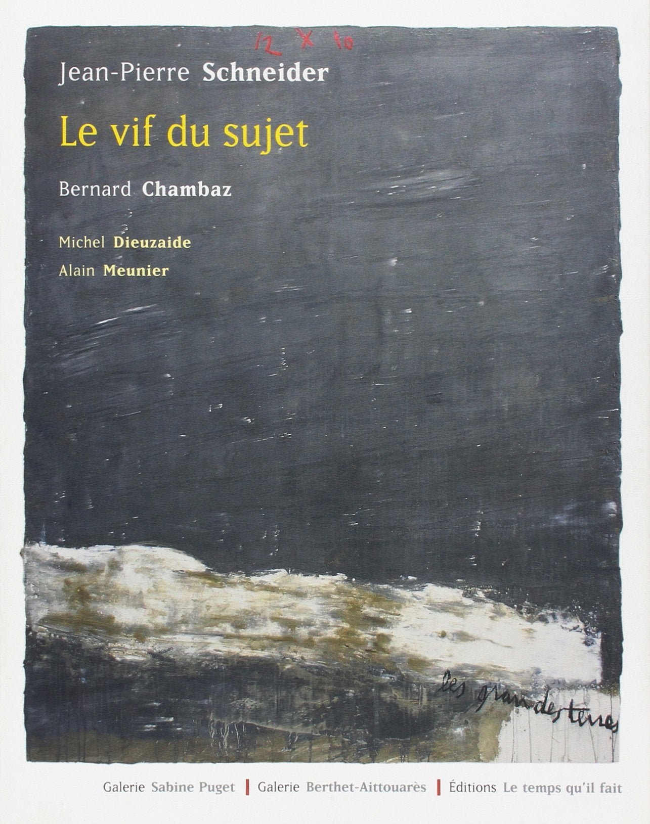 Le Vif du sujet Jean-Pierre Schneider Film, Art & Culture