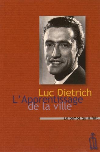 L'apprentissage de la ville Contemporary literature