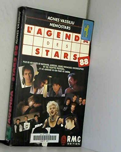 Agenda des stars 1988 vassiliu agnes f2903 book