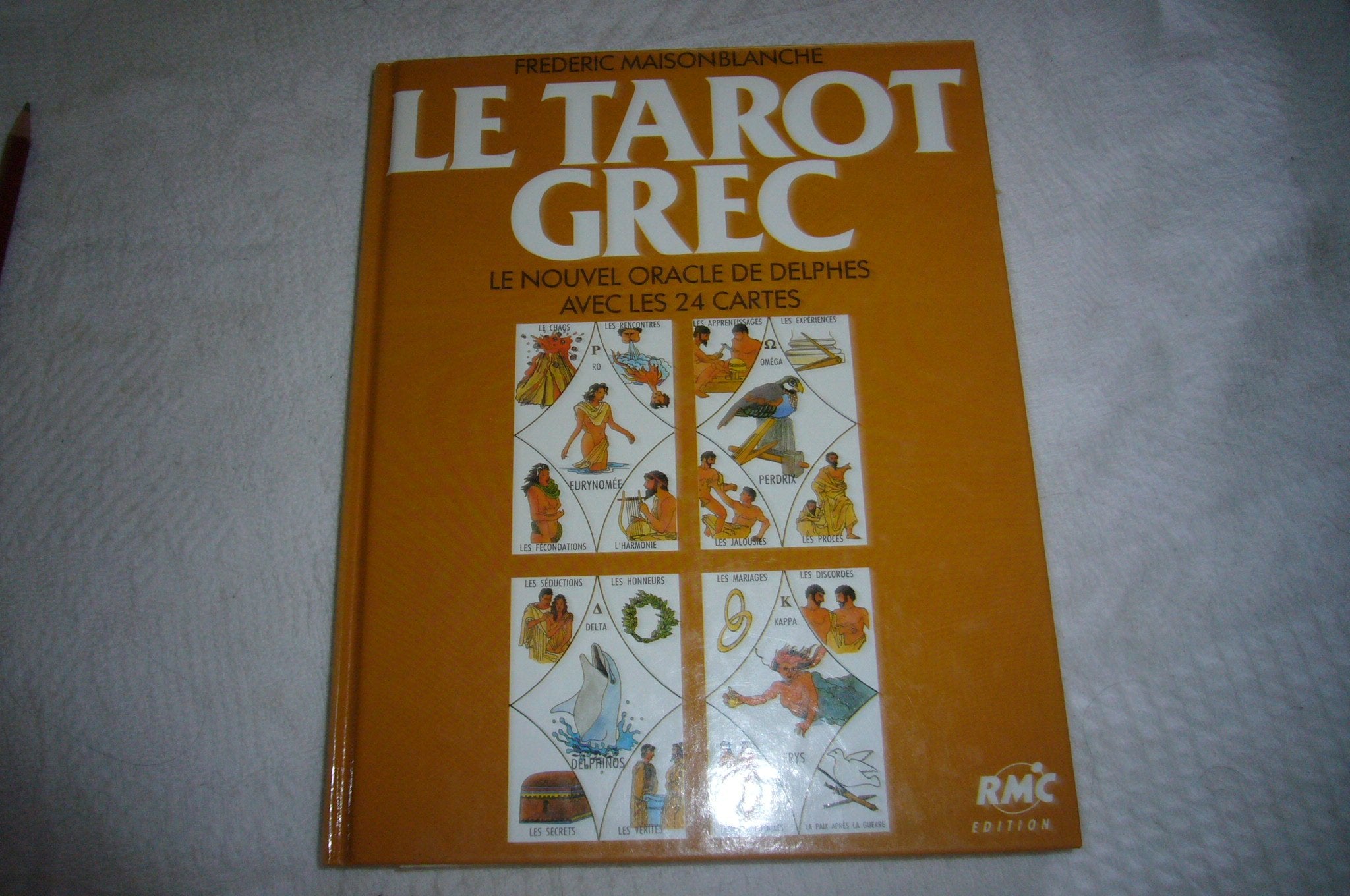 Tarot grec le nouvel oracle de delphes avec les 24 cartes (Le) (PRATIQUE (A)) Books