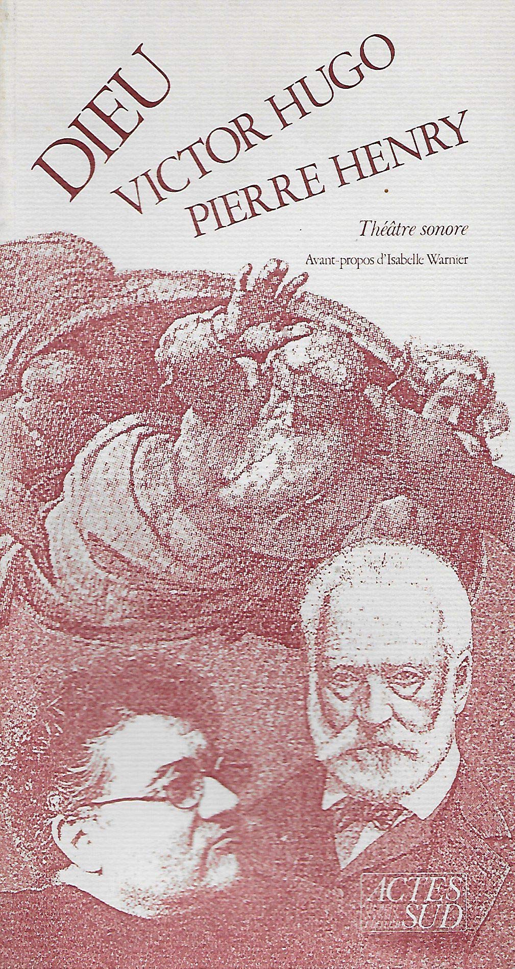 Dieu, victor hugo, pierre henry - theatre sonore Books