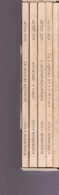 COFFRET NINA BERBEROVA 5VOLS Contemporary literature