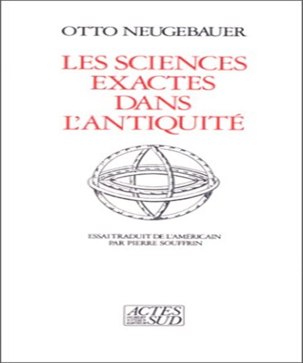 Les Sciences exactes dans l'Antiquité book