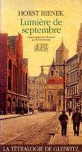 Lumière de septembre: - TRADUIT DE L'ALLEMAND Contemporary literature