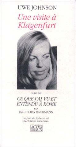 Une visite à Klagenfurt. Ce que j'ai vu et entendu à Rome Essays & Short Stories