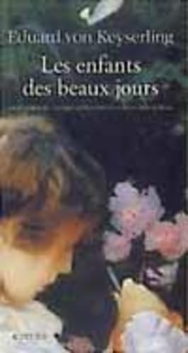 Les enfants des beaux jours book