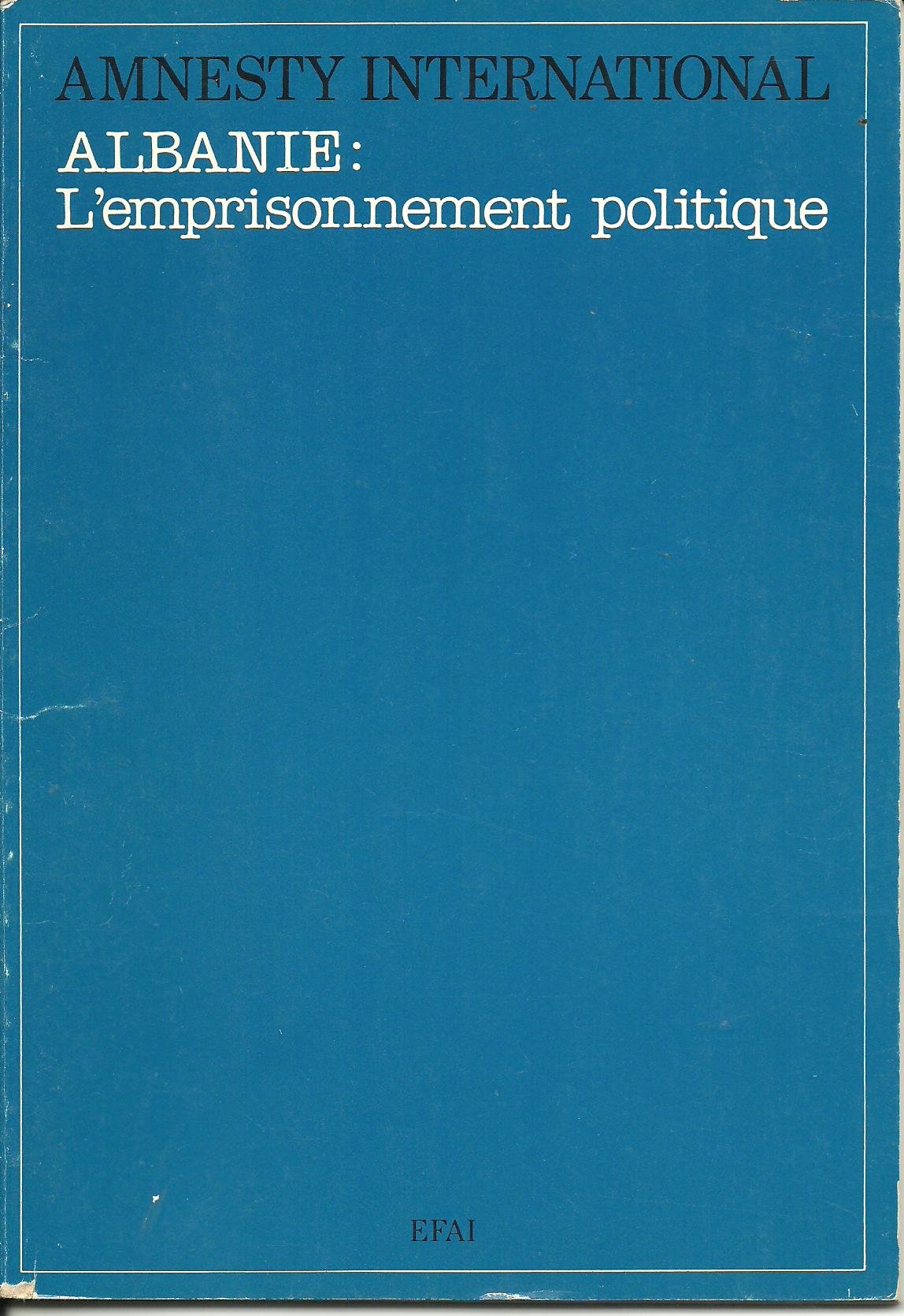 Albanie : L'emprisonnement politique book