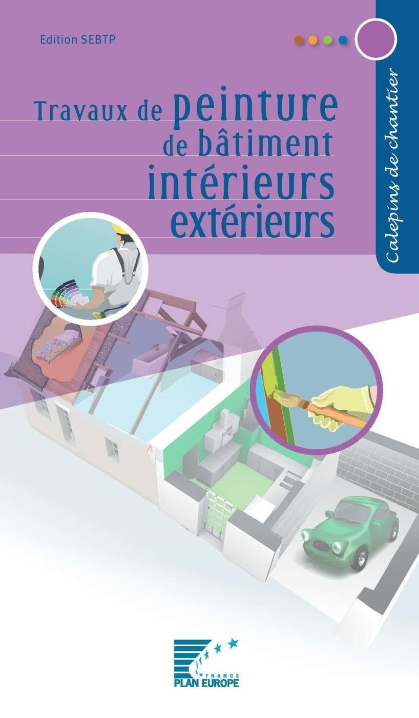Travaux de peinture de bâtiment intérieurs extérieurs book