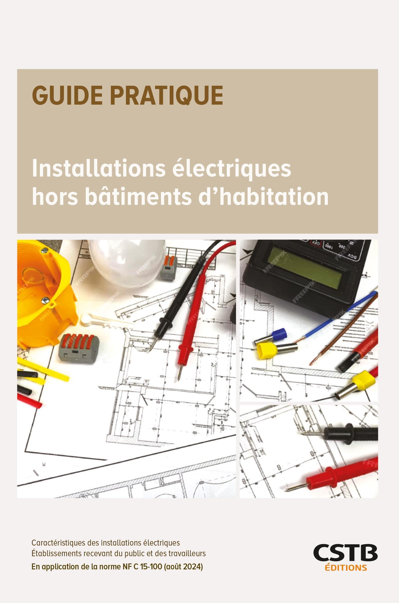 Installations électriques hors bâtiments d'habitation: Caractéristiques des installations électriques - Établissements recevant du public et des ... de la norme NF C 15-100 (août 2024) book