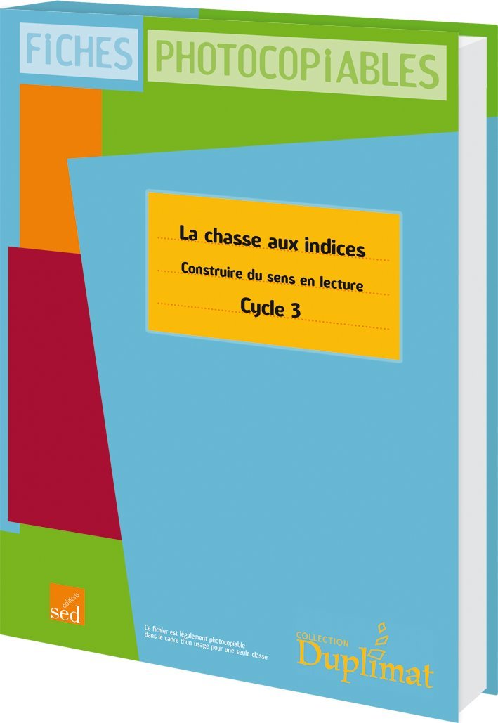 La chasse aux indices CM: Construire du sens en lecture Books