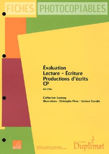 Evaluation lecture, écriture, production d'écrits CP: Fiches photocopiables Books