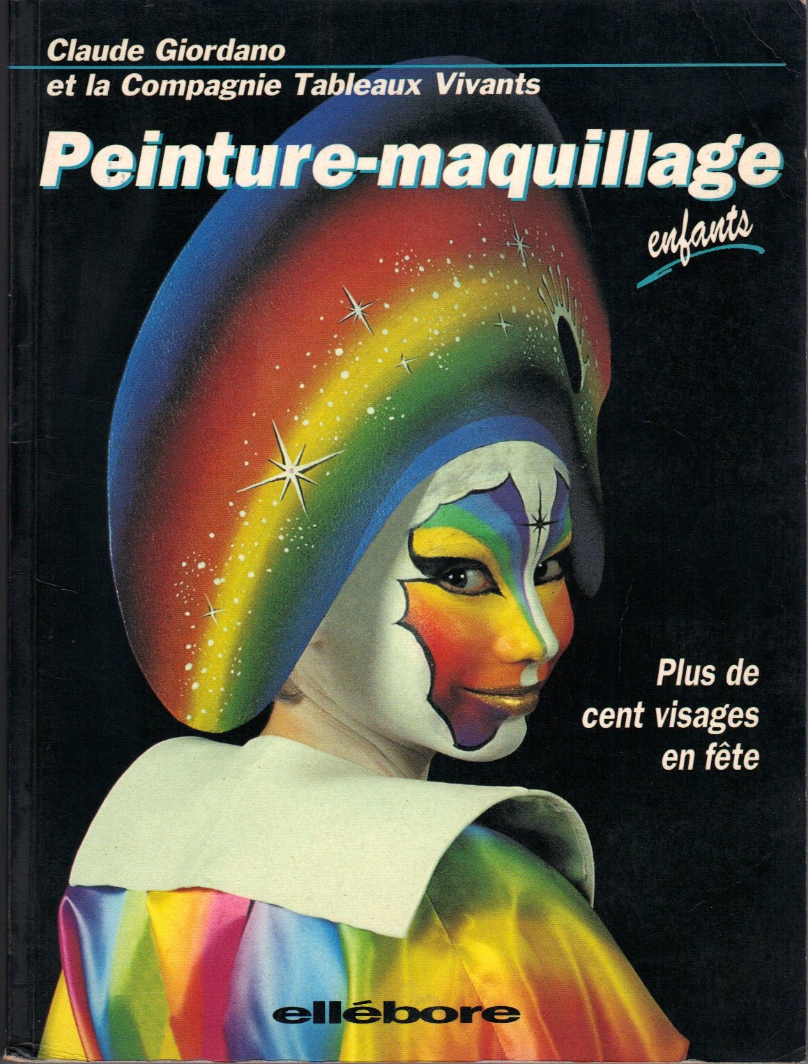 Tableaux vivants : peinture maquillage sur visage et corps d'enfants book