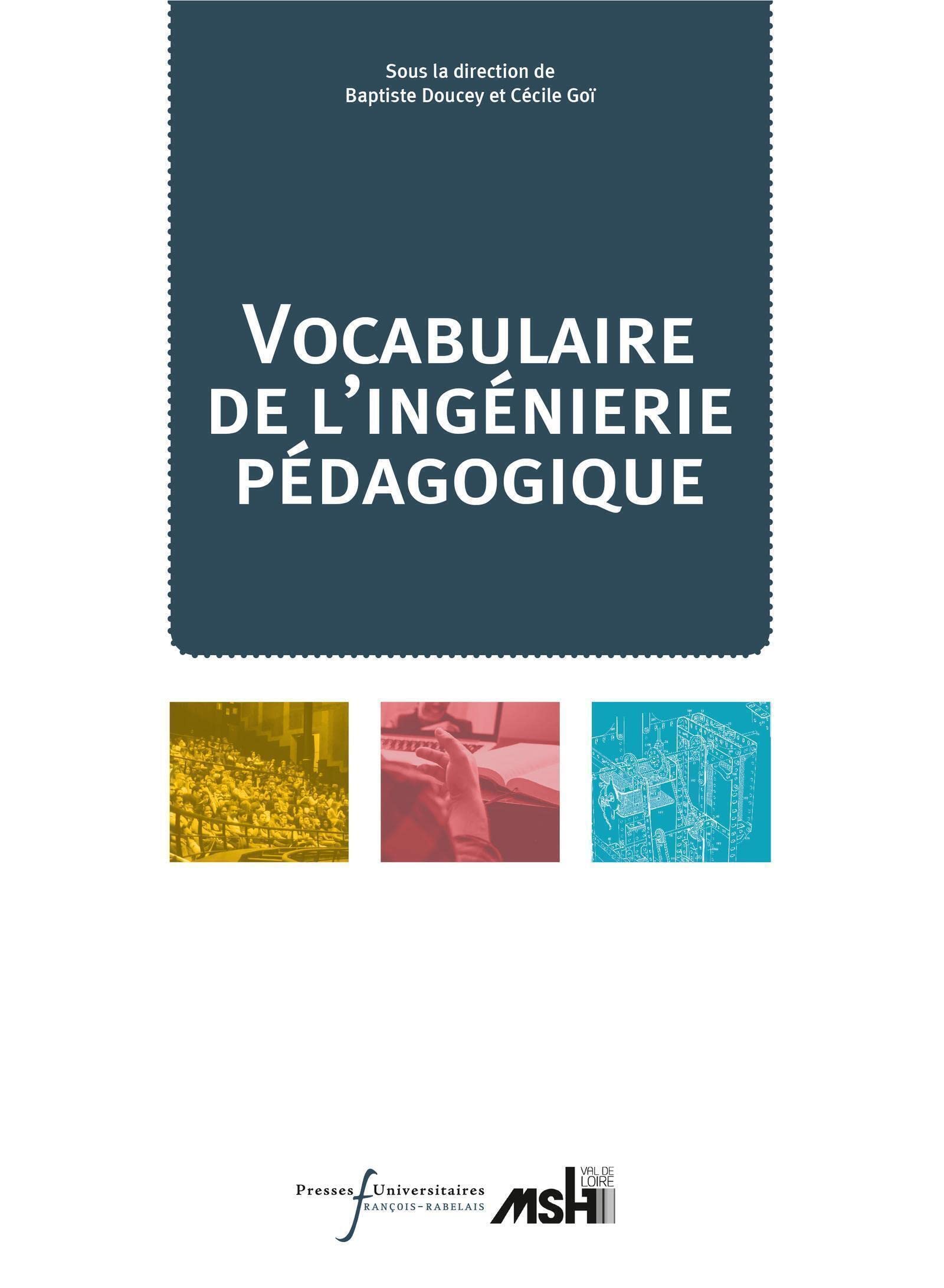 Vocabulaire de l'ingénierie pédagogique book