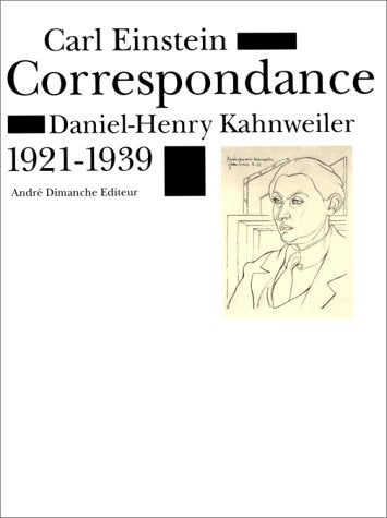 CORRESPONDANCE AVEC KAHNWEILER 1921 - 1939 Contemporary literature