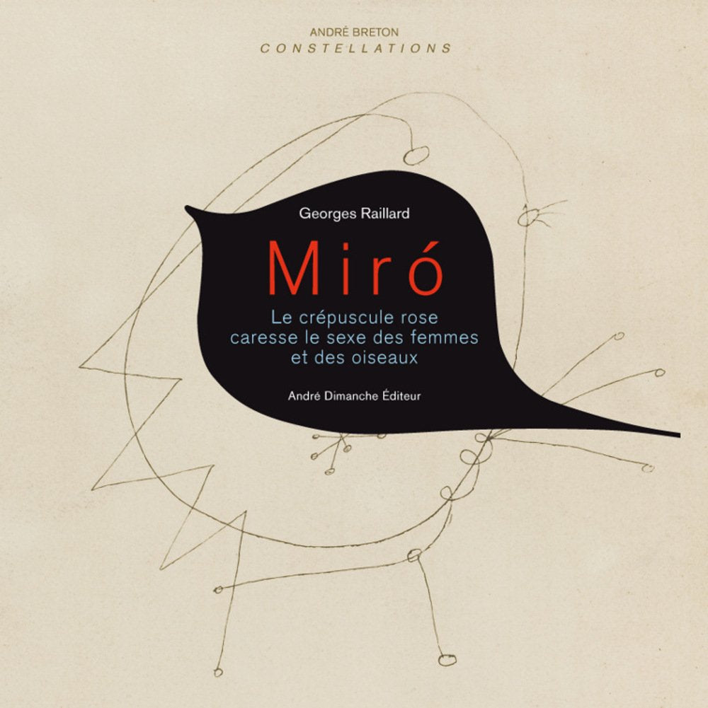 Miro: Le crépuscule rose caresse le sexe des femmes et des oiseaux book