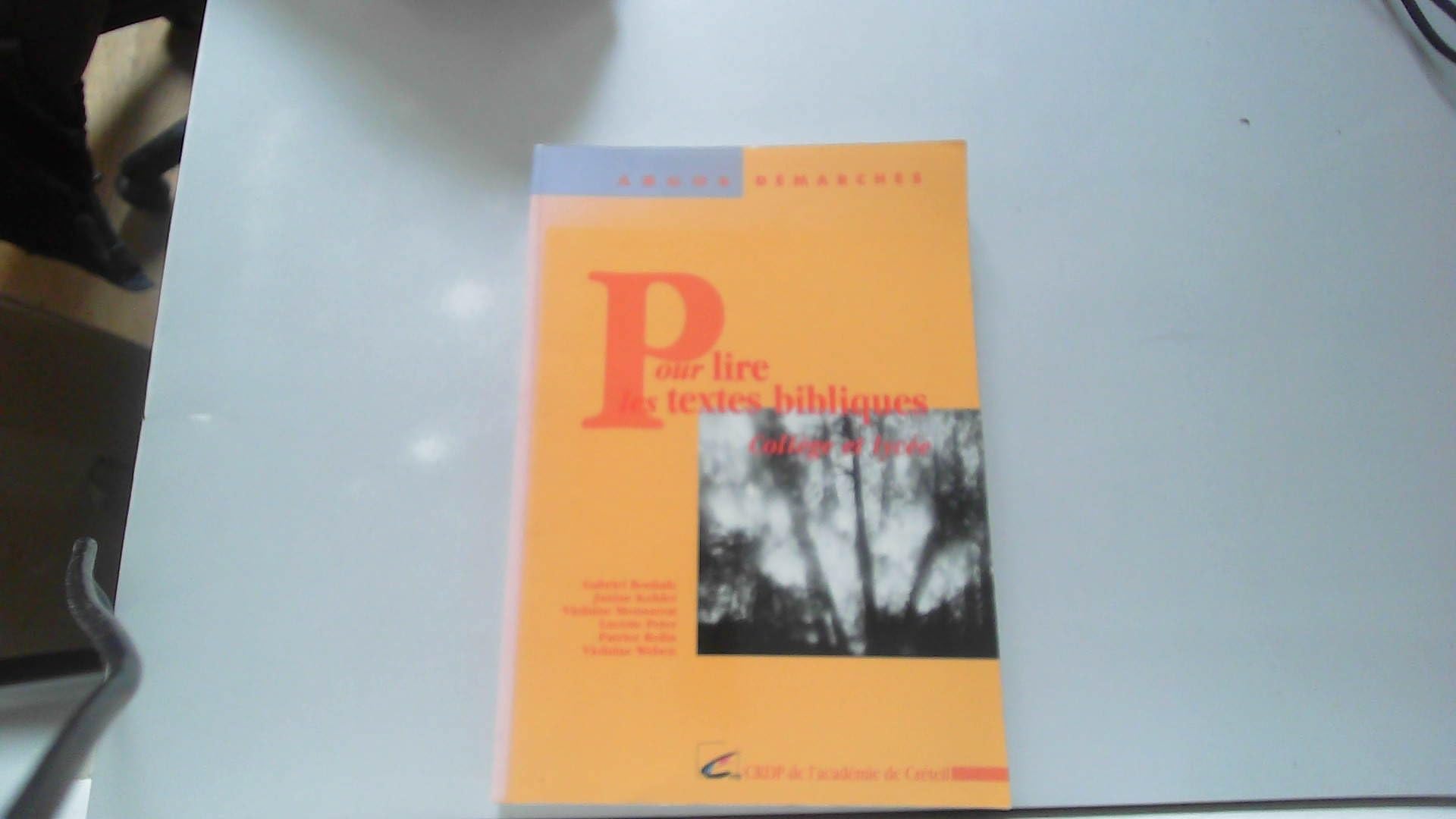 Pour lire les textes bibliques: Collège et lycée Books