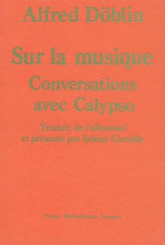 Sur la musique : conversation avec Calypso book