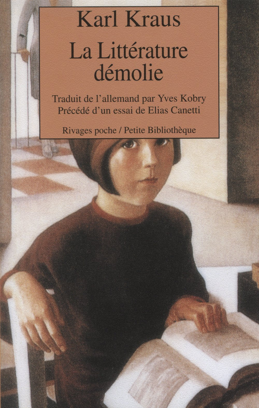 La littérature démolie. Karl Kraus, école de la résistance book