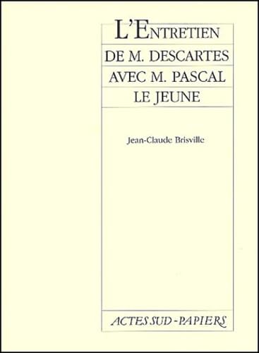 Entretien M.descartes Avec M.pascal Drama