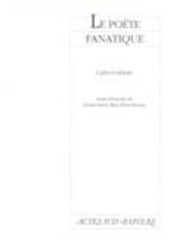 Poete Fanatique (le) book