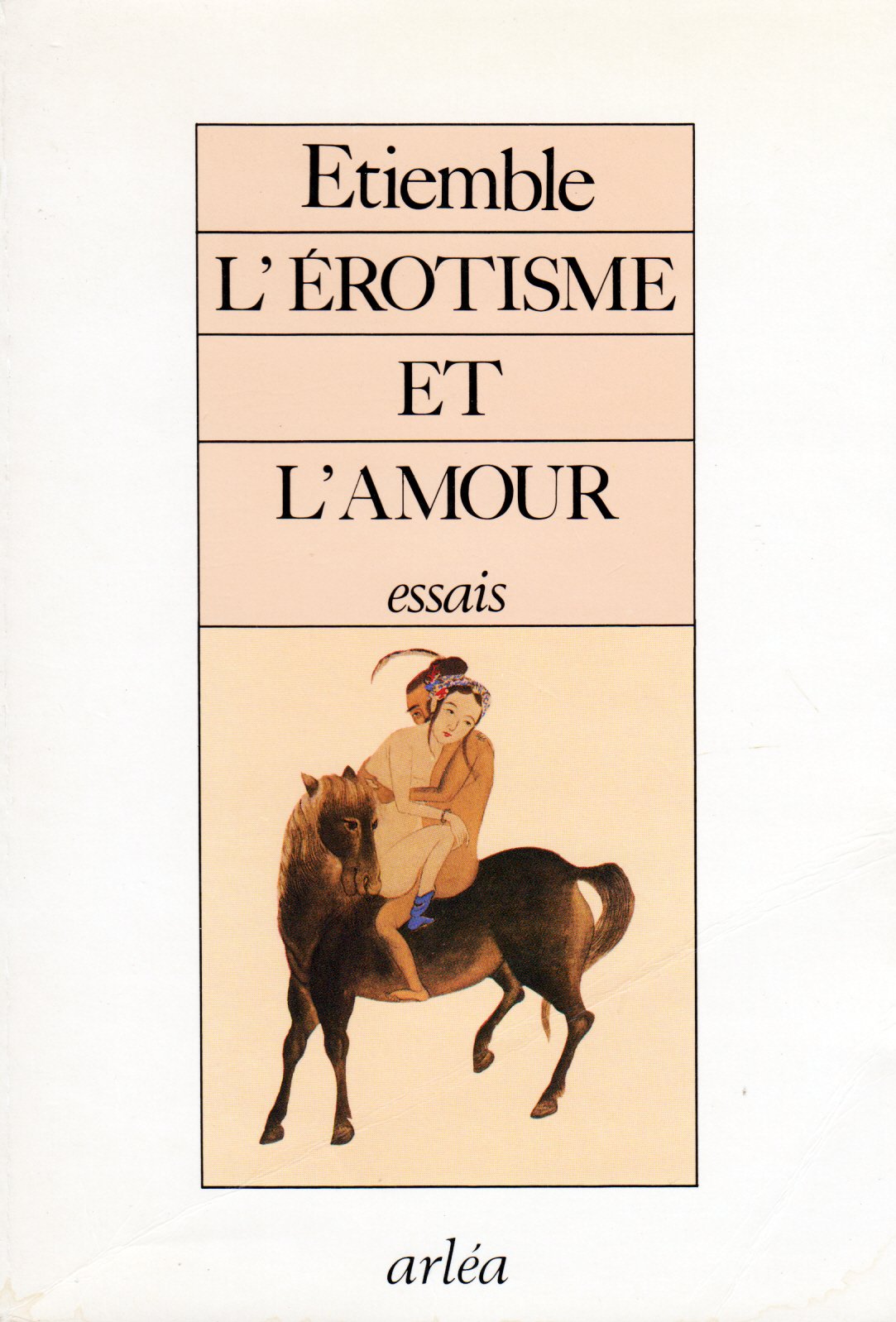 L'érotisme et l'amour Books