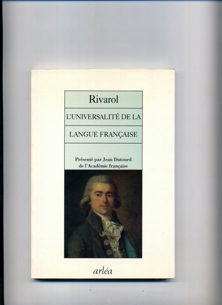 L'universalité de la langue française book