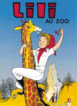 Les mille et un tours de l'espiègle Lili. Vol. 8. Lili au zoo Manga