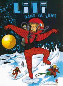 Les mille et un tours de l'espiègle Lili. Vol. 9. Lili dans la lune Manga