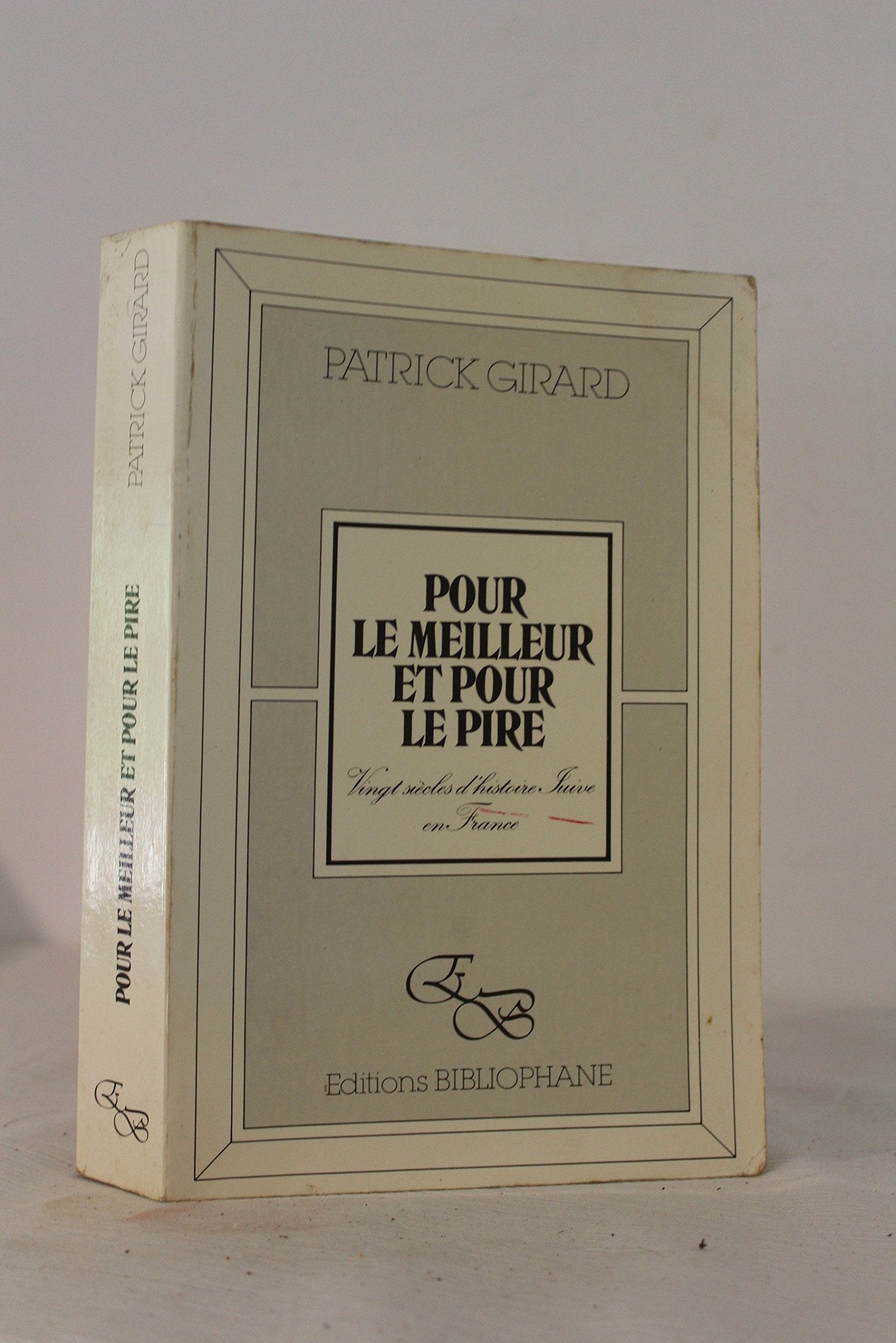 Vingt siecles d'histoire juive en France (2 86970 002 04) Books