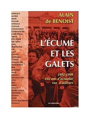 L'écume et les galets: 1991-1999 : 10 ans d'actualité vue d'ailleurs book