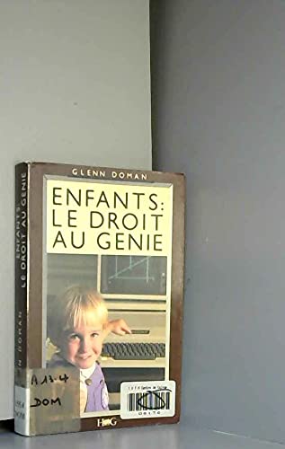 Enfants : Le Droit Au Genie book