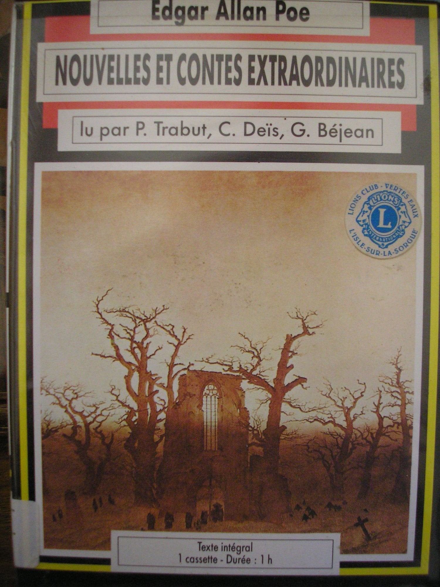 Nouvelles et contes extraordinaires (1 k7) Books