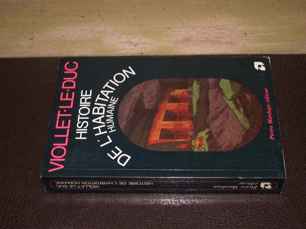 HISTOIRE DE L'HABITATION HUMAINE book
