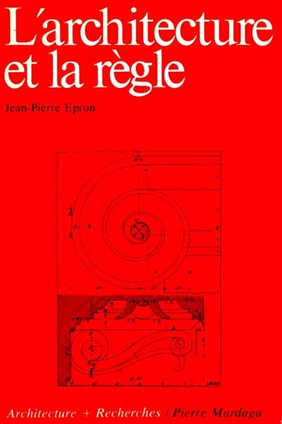 Product Image: L'Architecture et la règle