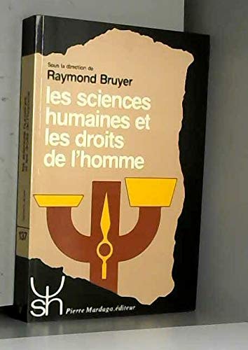 Les Sciences humaines et les droits de l'homme Books