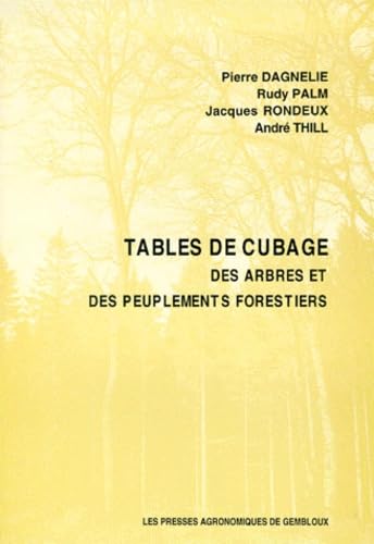 Tables de cubage des arbres et des peuplements forestiers Books