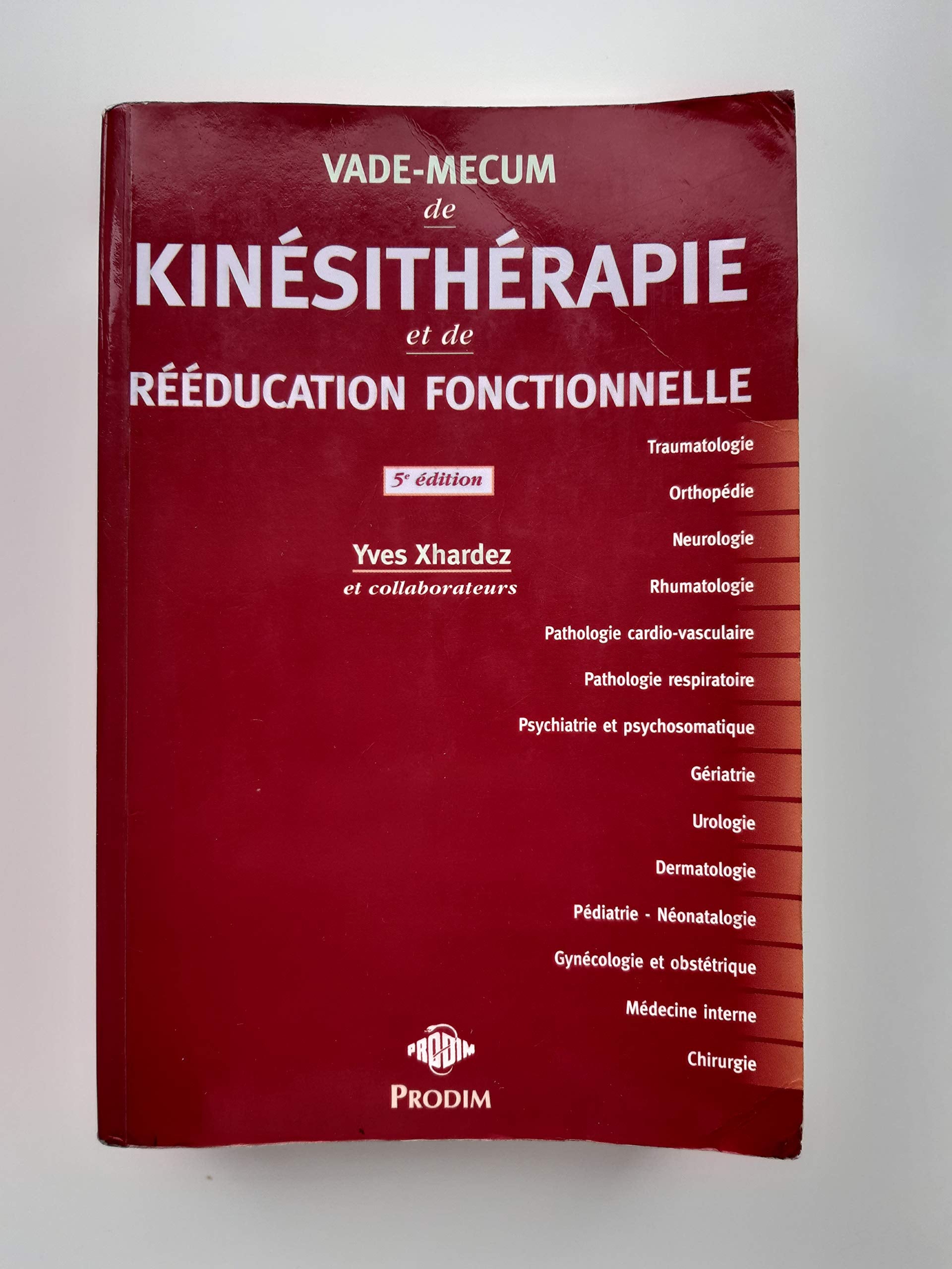 Vade-mecum de kinésithérapie et de rééducation fonctionnelle Books