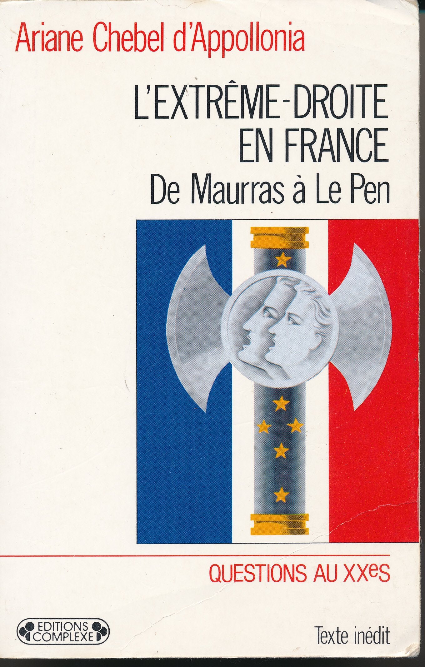 L'Extrême-droite en France: De Maurras à Le Pen Law