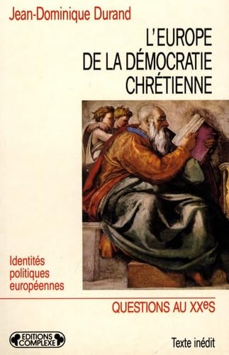 Europe de la démocratie chrétienne book