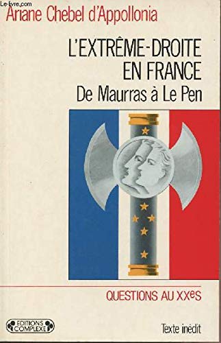 Extrême droite en France, numéro 3, nouvelle édition Law