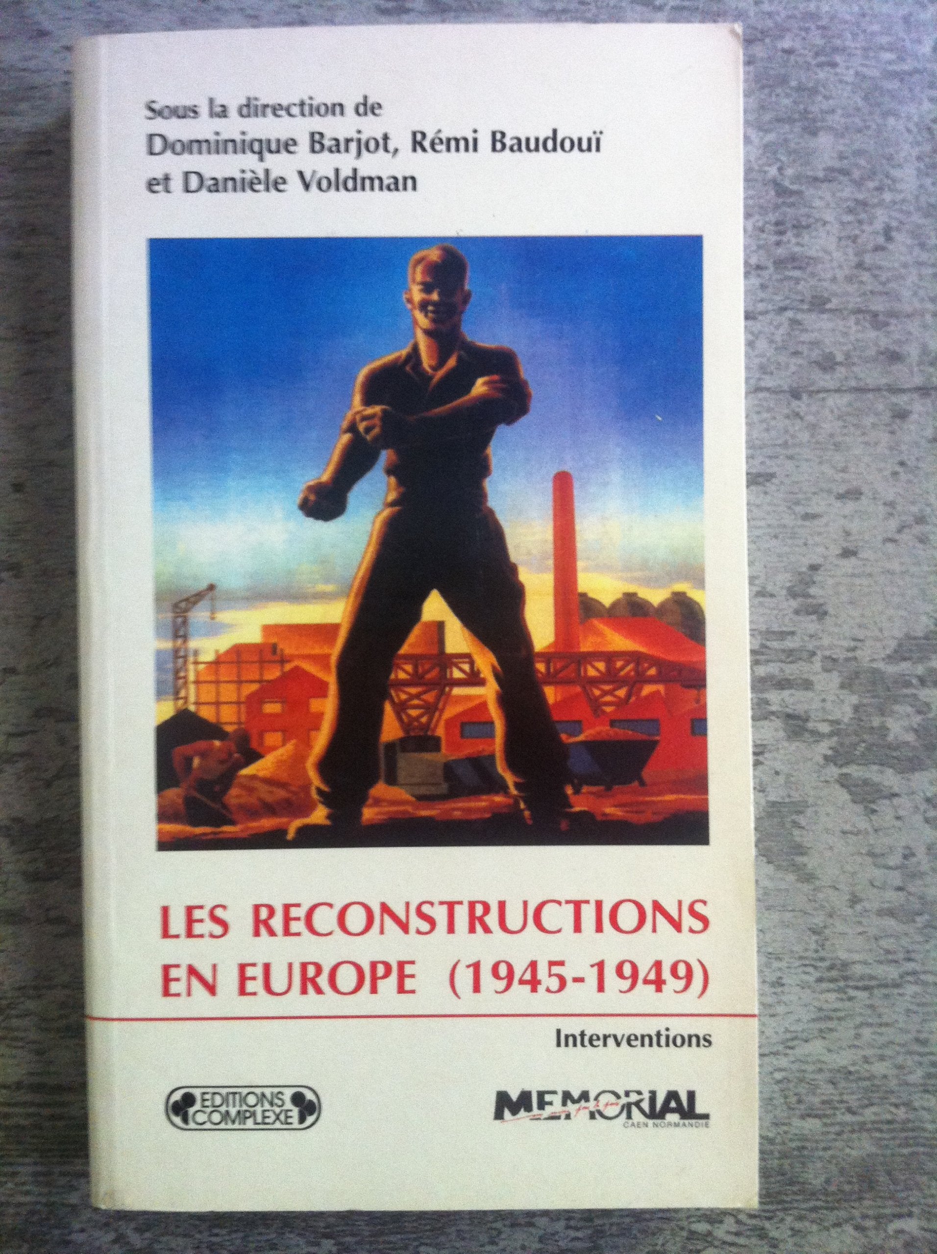 Les Reconstructions en Europe 1945-1949 Books