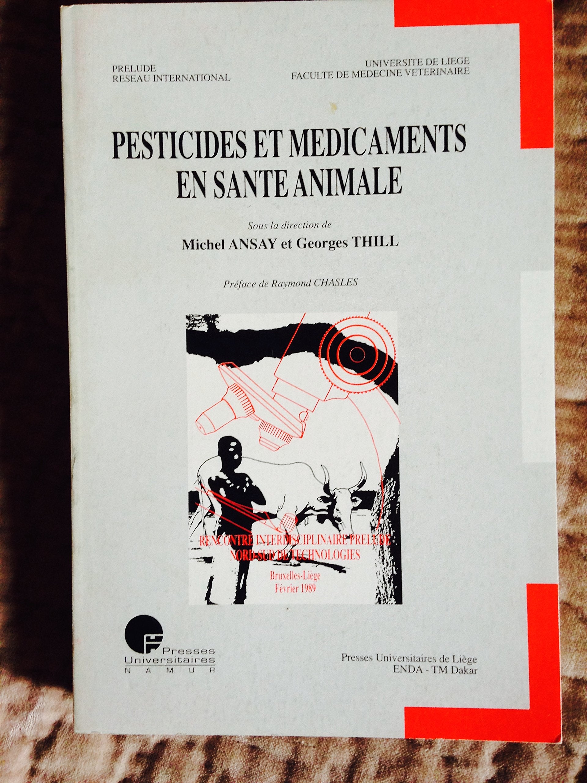 Pesticides et médicaments en santé animale book