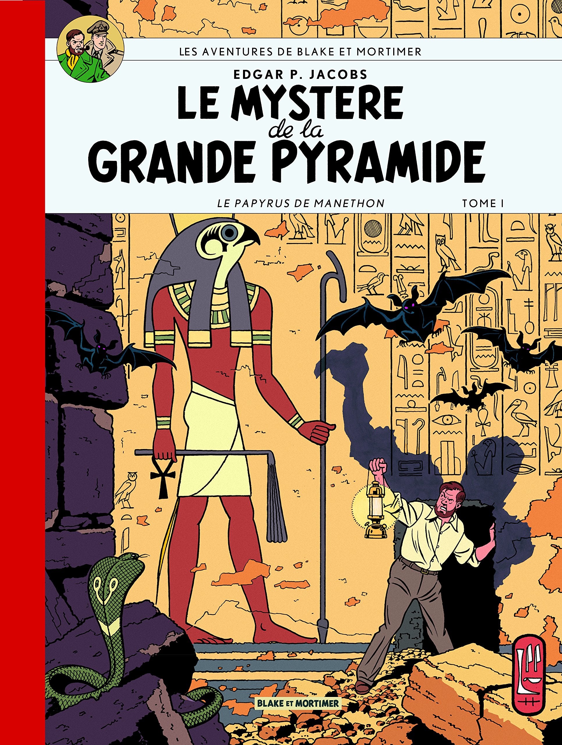 Blake & Mortimer Tome 4 - le mystere de la grande pyramide t1- Collection Le Soir Books
