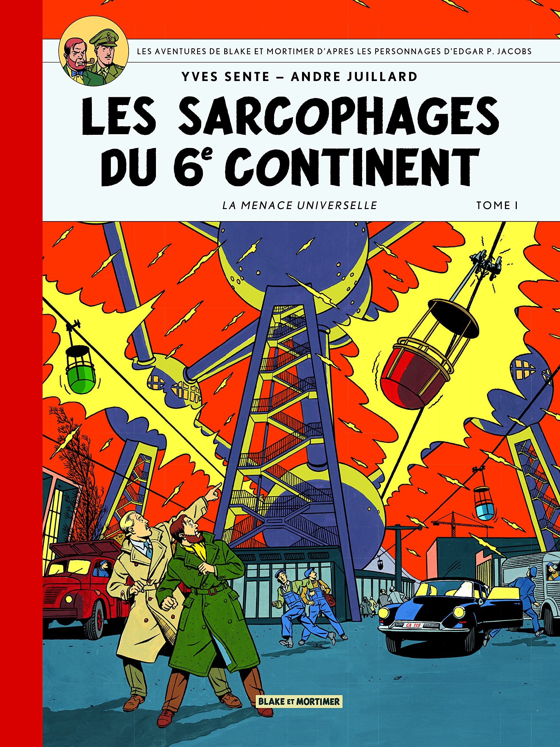 Blake & Mortimer Tome 16 - sarcophages du 6e continent t1- Collection Le Soir Music