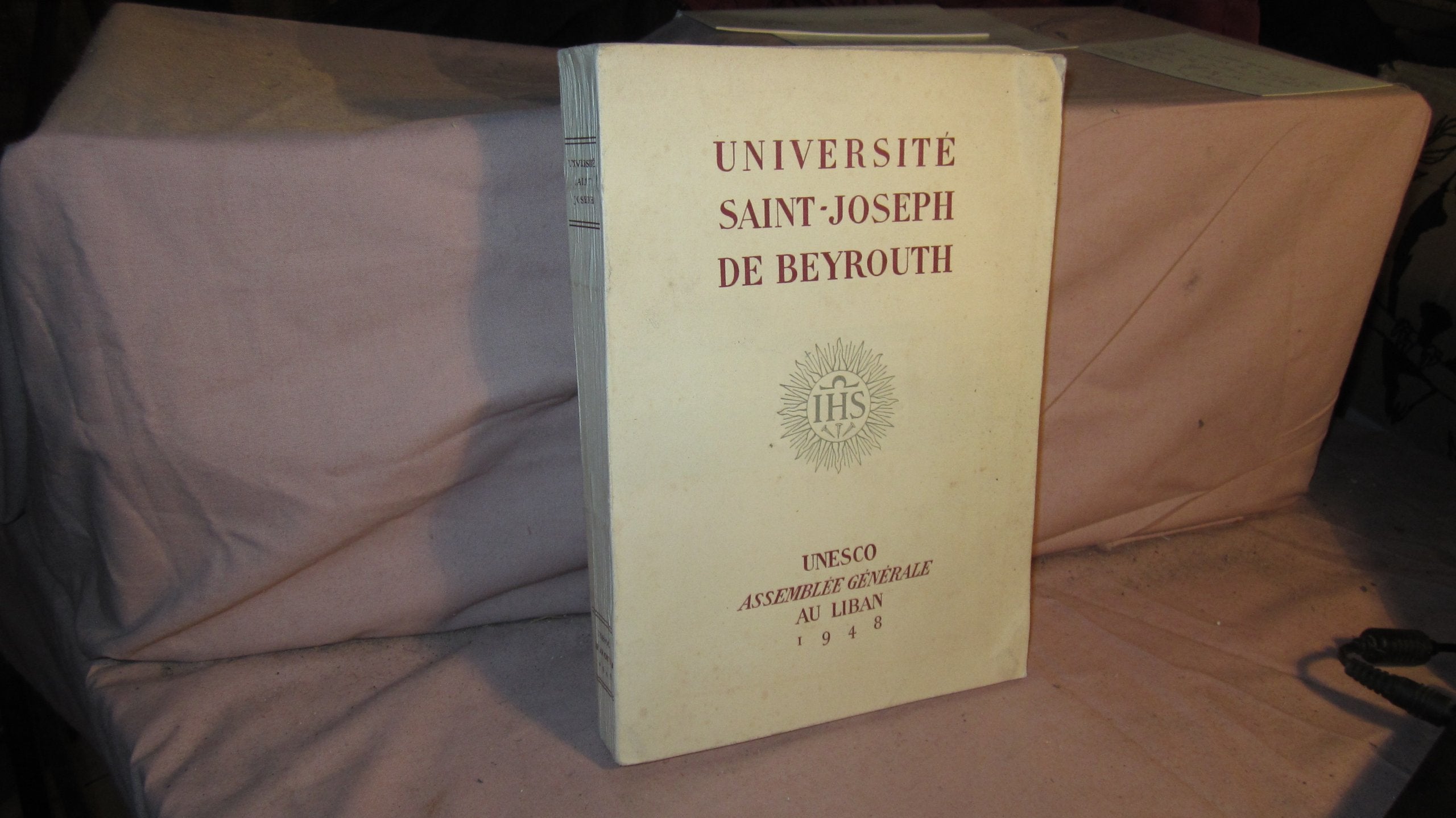 Université Saint-Joseph de Beyrouth, Fondation et fonctionnement de 1875 à 1914 book