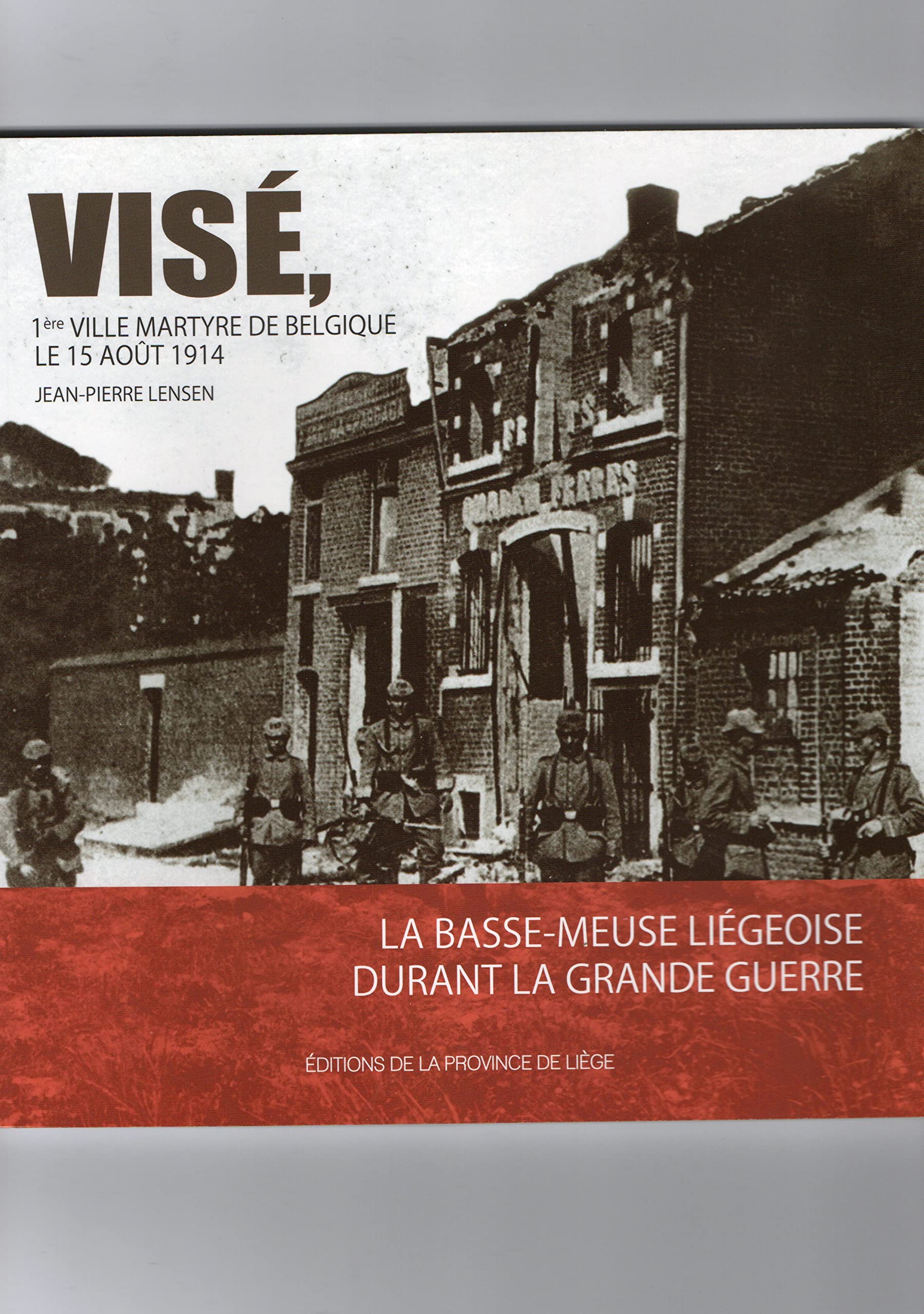 Vise, 1re ville martyre de belgique le 15 aout 1914 : la basse-meuse liegeoise durant la premiere gu book