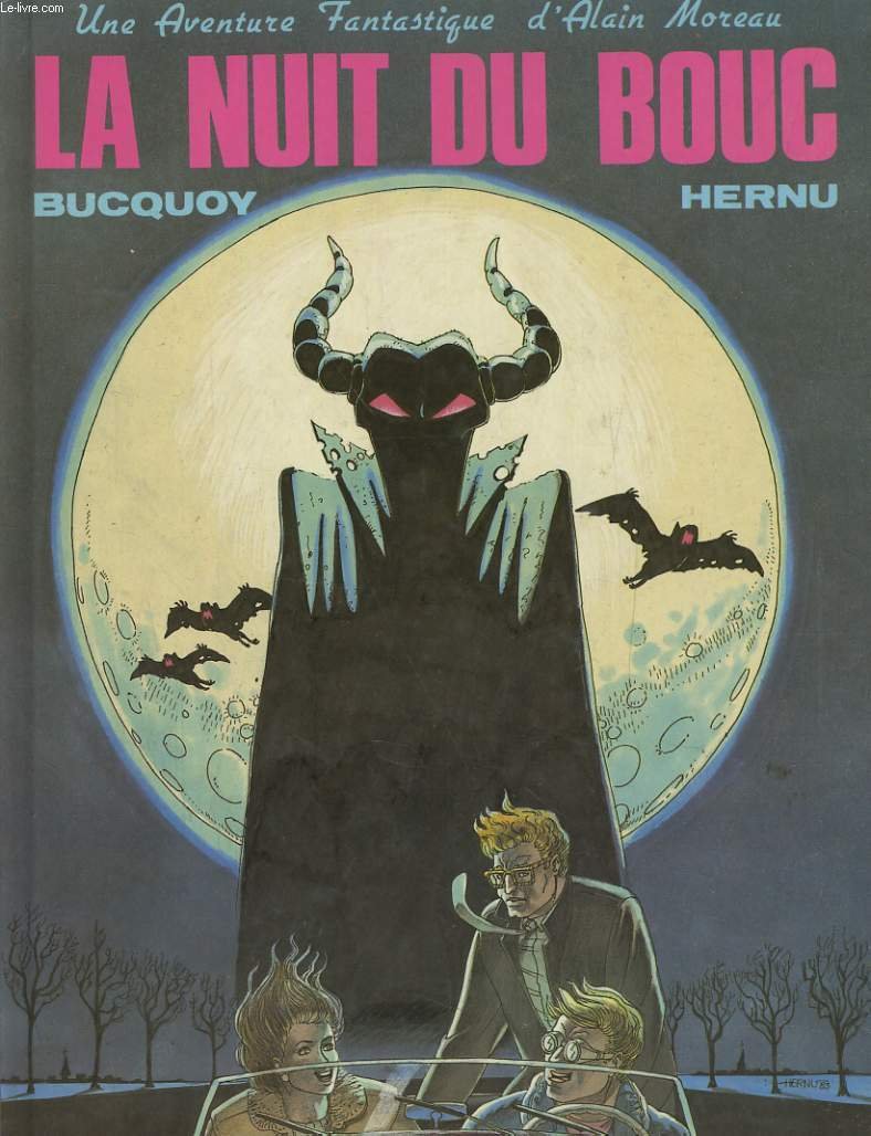Une aventure fantastique d'alain moreau, la nuit du bouc Books