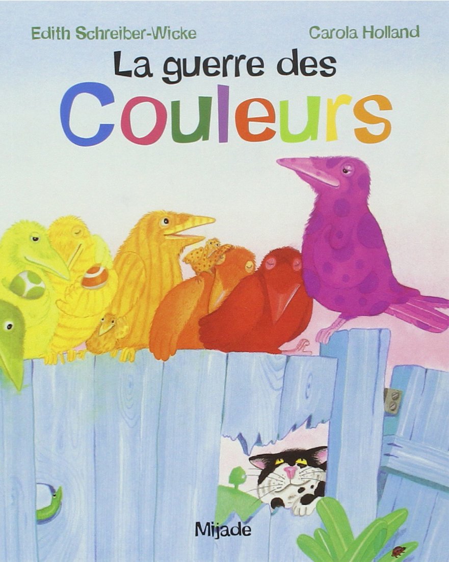 GUERRE DES COULEURS LA Children's books